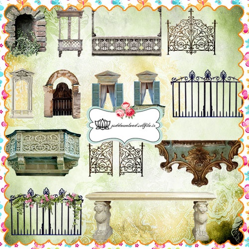 آبجکت و دکور معماری با کیفیت عالی